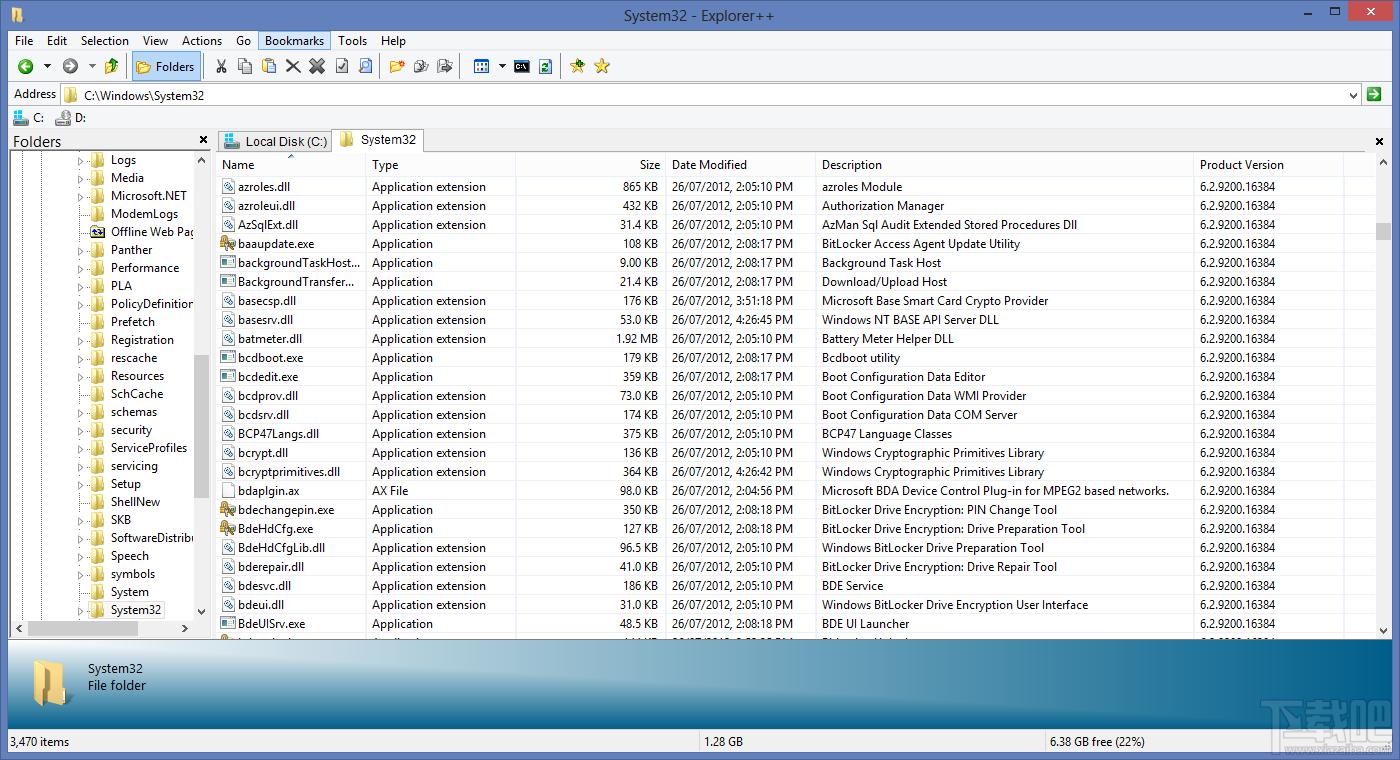Explorer++,资源管理器