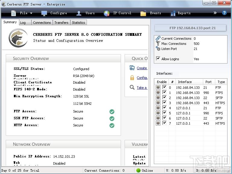 Cerberus FTP Server,Cerberus FTP Server下载,Cerberus FTP Server 64,FTP服务器软件
