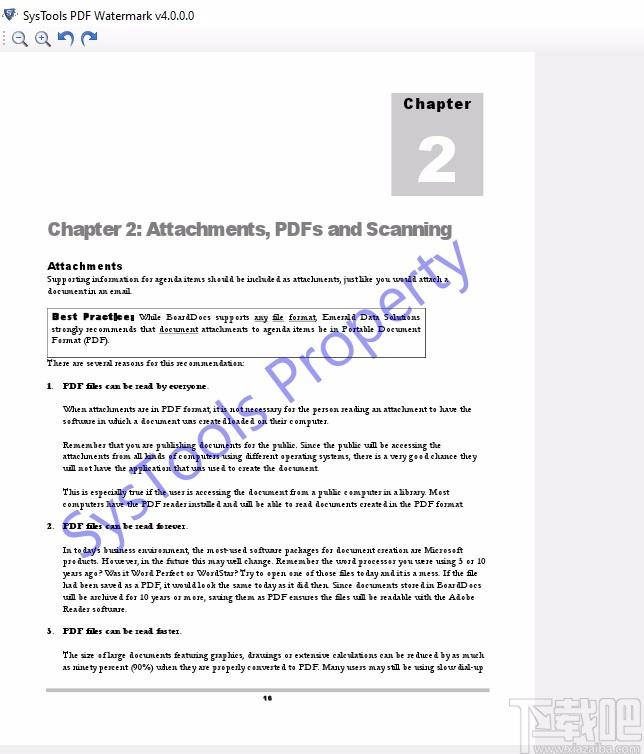 SysTools PDF Watermark下载,PDF水印添加工具,PDF水印添加